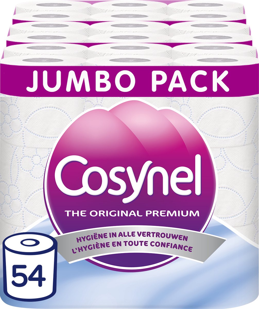 Papier toaletowy Cosynel - 54 rolki - 3-warstwowy