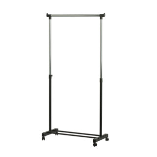 Wieszak na ubrania V-part 84x170x43 cm czarny