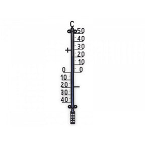 Termometr 40 x 10 cm czarny | 2 szt