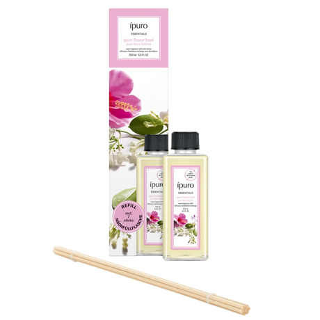 Ipuro geurdiffuser navulling flower bowl 200ml