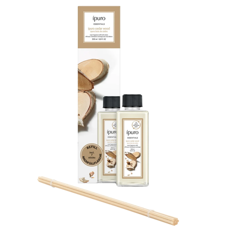 Ipuro geurdiffuser navulling cedar wood 200ml