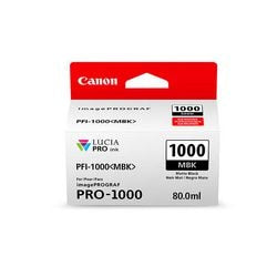 Wkład atramentowy Canon PFI-1000 MBK czarny matowy