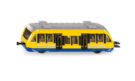 Pociąg lokalny Siku 1013 9,5 cm żółty