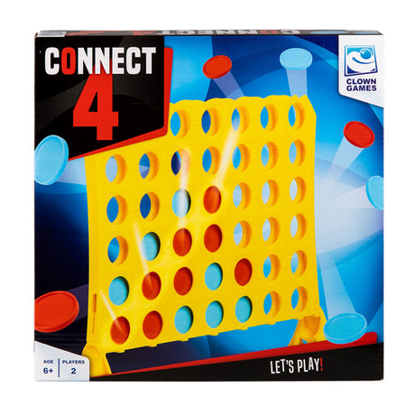 Gry klaunów Van der Meulena Connect4, gra planszowa