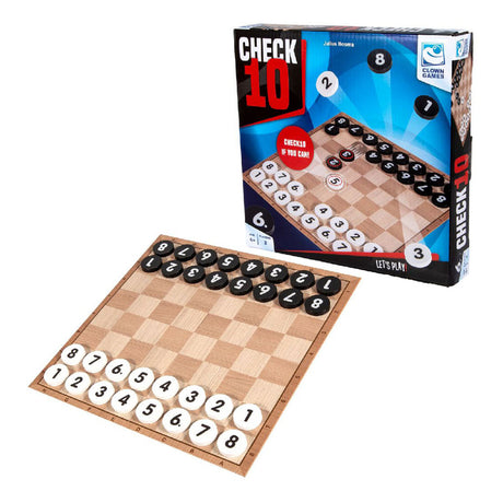 Gra planszowa Check-10 z klaunami