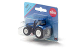 Ciągnik Siku New Holland 6,7 cm, odlewany ciśnieniowo, w skali 1:87, niebieski