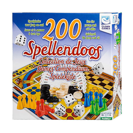 Pudełko z grami Clown nl fr, 200 szt.