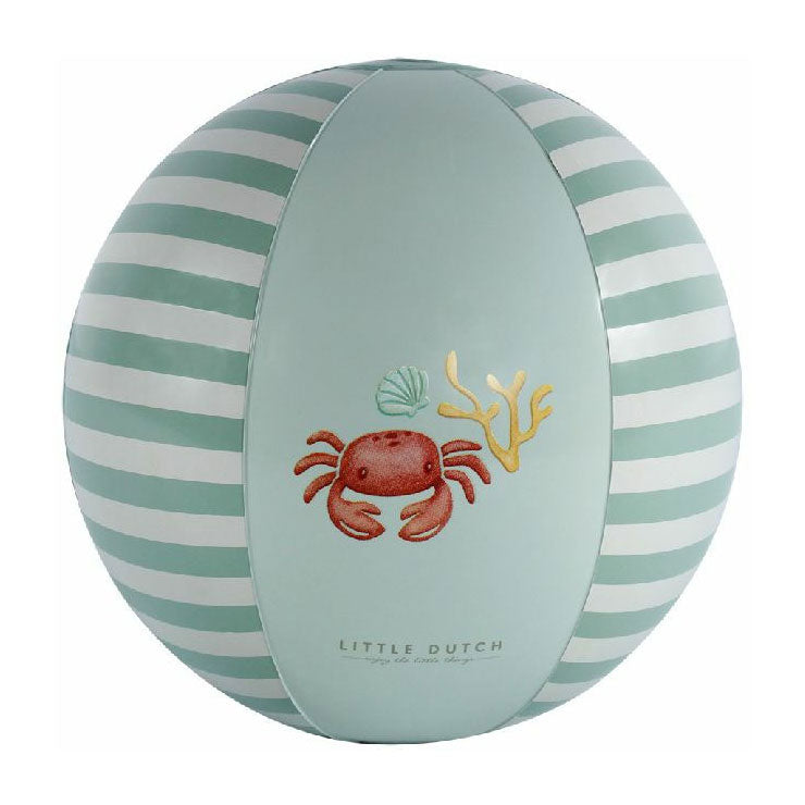 Rubo Toys mała holenderska piłka plażowa o świeżej zieleninie, 35 cm