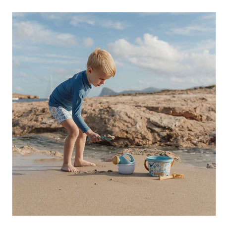 Niebieski zestaw plażowy Little Dutch Ocean Dreams, 5 sztuk.