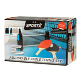 Sportx Rollable Table Tennis Network z 2 nietoperzami