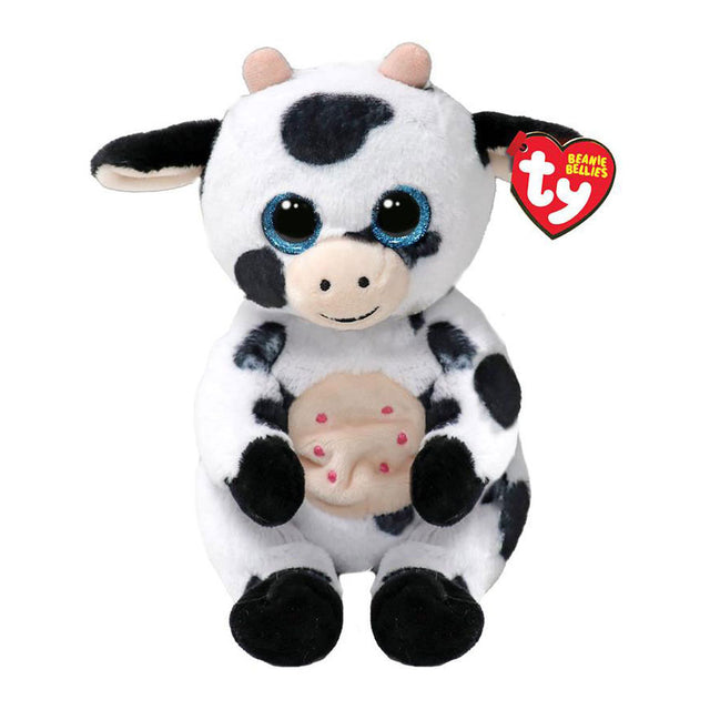 Ty beanie kids brzuszki Herdley krowa, 15cm
