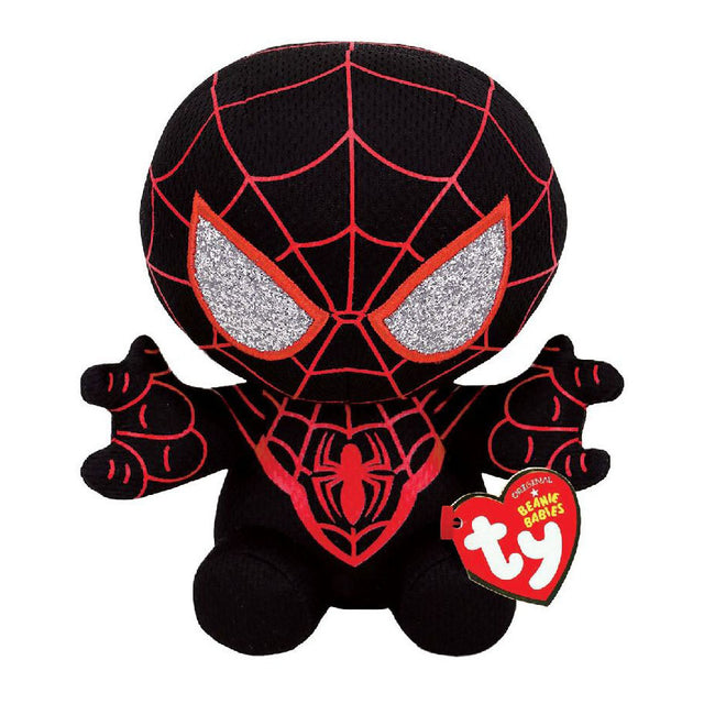 Ty czapka spiderman mile morales, 15cm