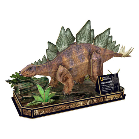 Puzzle 3D National Geographic Stegozaur