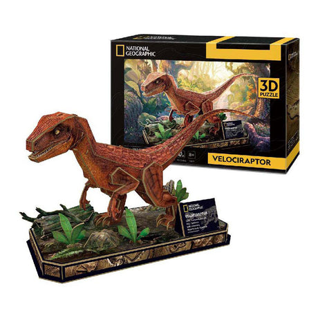 Puzzle 3D National Geographic Welociraptor