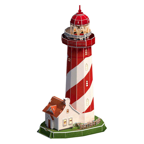 Cubic fun puzzle 3D latarnia morska LED, 51szt.