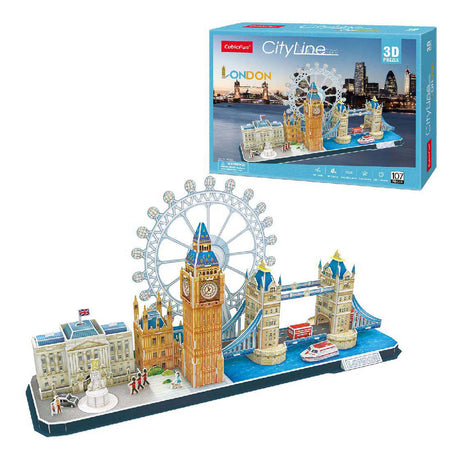 Cubic Fun Puzzle 3D City Line Londyn