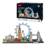 Cubic fun puzzle 3d city line london led (2010331)