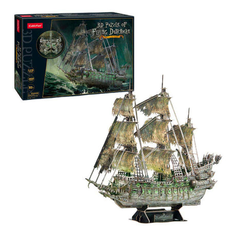 Zabawna sześcienna łamigłówka 3D latająca Holenderka LED.