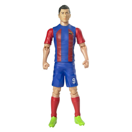 Skarpetki piłkarskie, figurka FC Barcelona Robert Lewandowski, 20cm