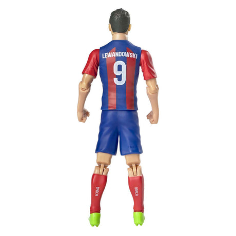 Skarpetki piłkarskie, figurka FC Barcelona Robert Lewandowski, 20cm