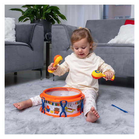 Rubo Toys Zestaw muzyczny Miffy - tamburyn - bęben - klapsy - marakasy - instrumenty zabawkowe