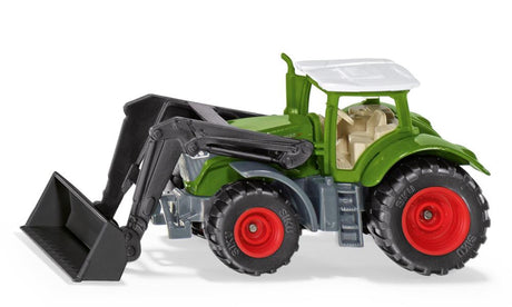 Ciągnik siku fendt 1050 vario z ładowaczem czołowym 9,2 cm zielony (1393)