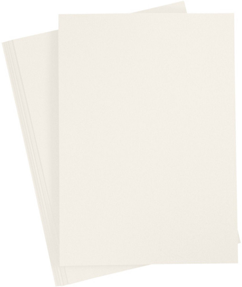 Firma Creativ Karton Off-White A4 220G, 10st.