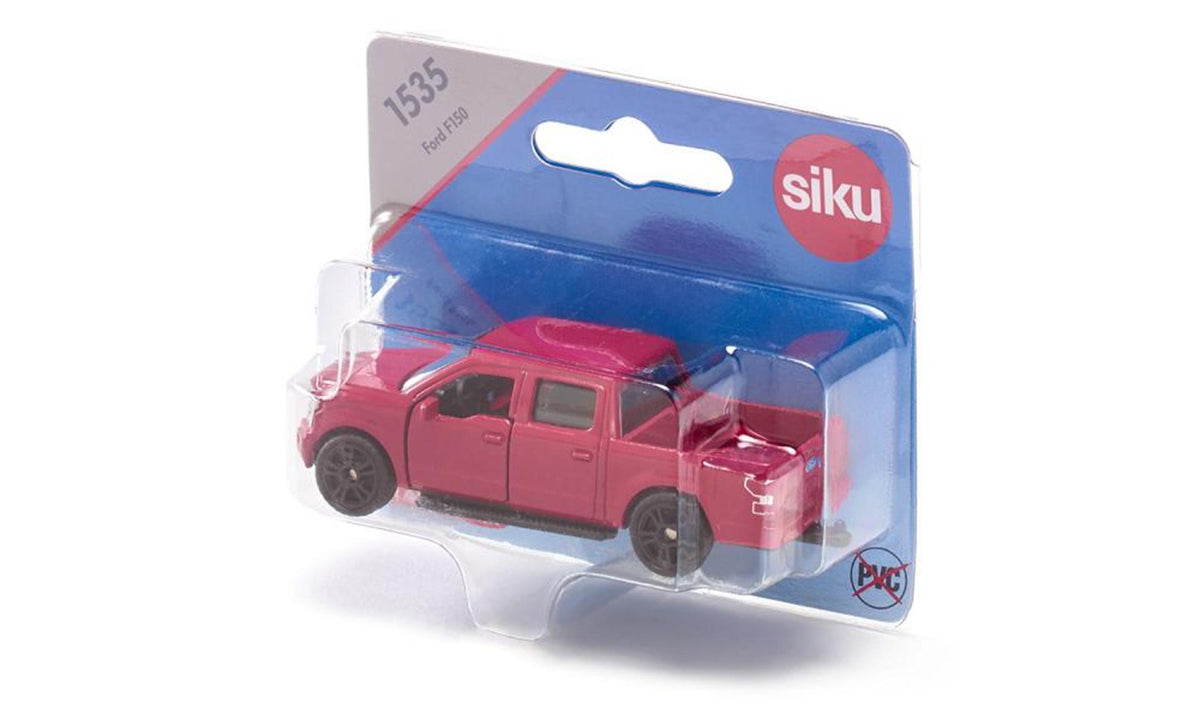 Siku 1535 ford f150 pick-up 89x32x26mm metaliczny czerwony
