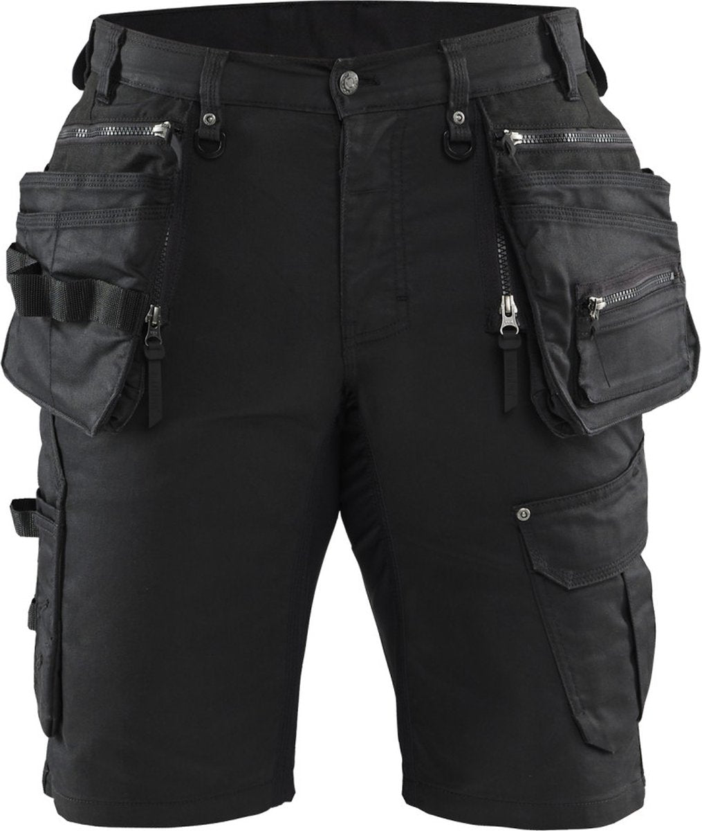 Blåkläder blaklader krótki denim stretch x1900 1992-1141 - czarny czarny - c56
