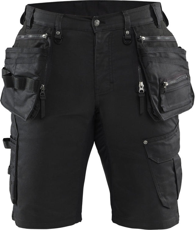 Blåkläder blaklader krótki denim stretch x1900 1992-1141 - czarny czarny - c56