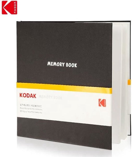 Kodak 9891312 - album fotograficzny zawierający 20 stron samoprzylepnych, format 32,5x33cm, kolor czarny