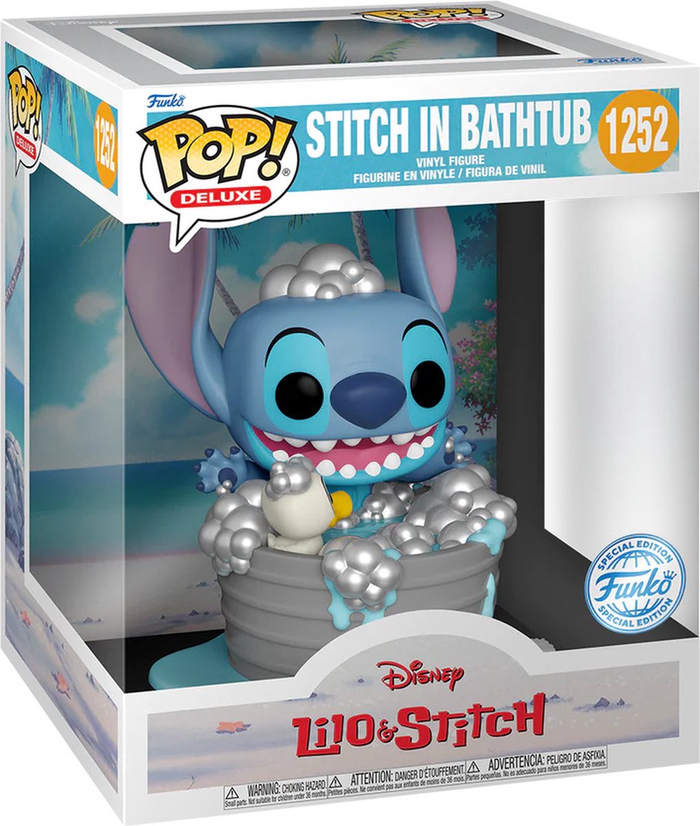 Ścieg Funko w wannie - pop! Deluxe - figurka Lilo i Stich