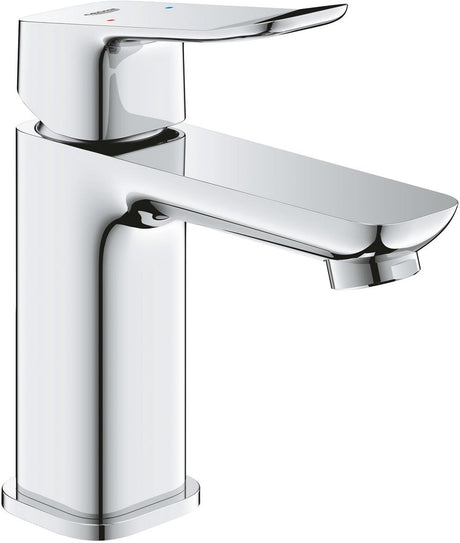 Bateria umywalkowa Grohe Dice - rozmiar s - oszczędzająca wodę - z korkiem push-open - chrom
