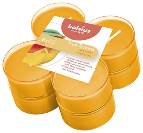 Podgrzewacze maxi zapachowe Bolsius 8 szt. mango