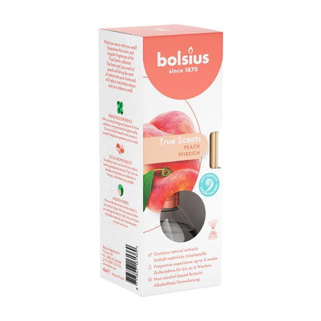 Bolsius geurverspreider 45 ml true scents peach