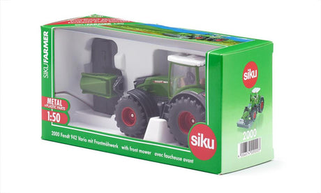 Siku 2000 fendt 942 vario z kosiarką przednią 1:50