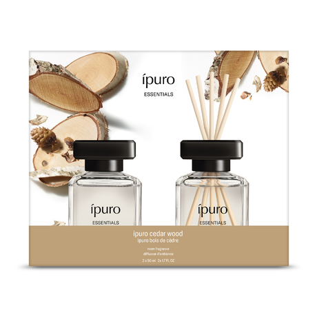Dyfuzor zapachowy Ipuro drewno cedrowe 2 x 50 ml