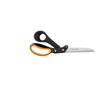 Nożyczki metalowe Fiskars 24 cm - ząbkowane
