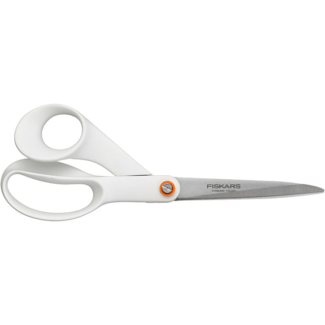 Nożyczki uniwersalne Creativ firmy Fiskars białe, 21cm