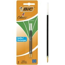 Wkład do długopisu bic 4 kolory zielony