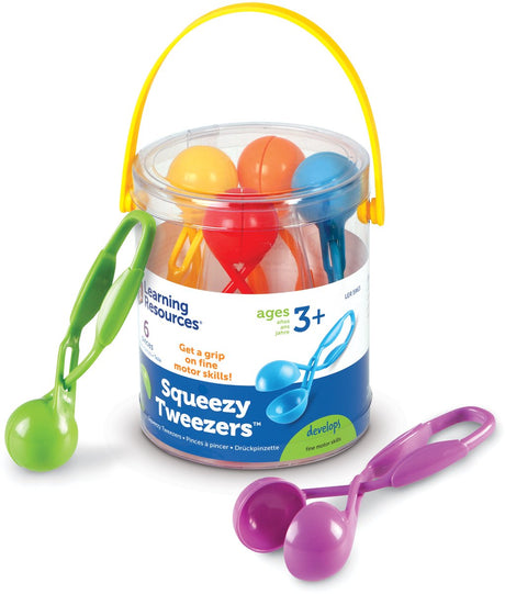 Zasoby edukacyjne Ściskane pęsety™ - 3+