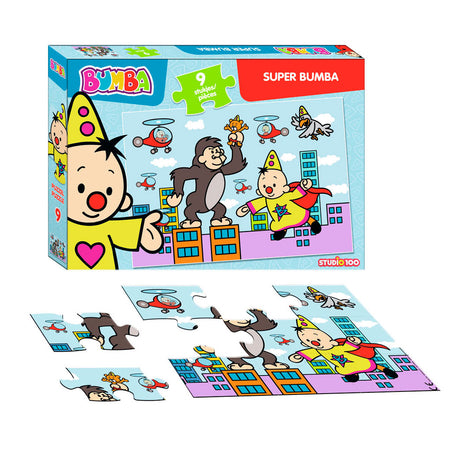 Puzzle Studio 100 Bumba Super Bumba, 9 szt.