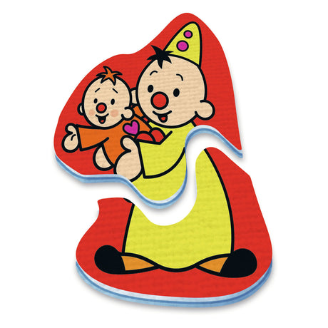Puzzle do kąpieli Bumba - 9 puzzli do kąpieli z 2 części - przykleja się do krawędzi wanny
