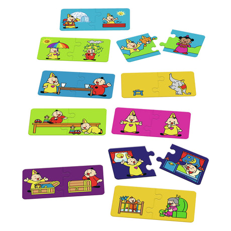 Puzzle Bumba 10 w 1 - przeciwieństwa - 10 puzzli po 2 elementy