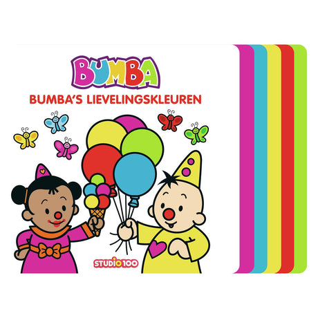 Książeczka planszowa Bumba Studio 100 ze schodami - ulubione kolory Bumby