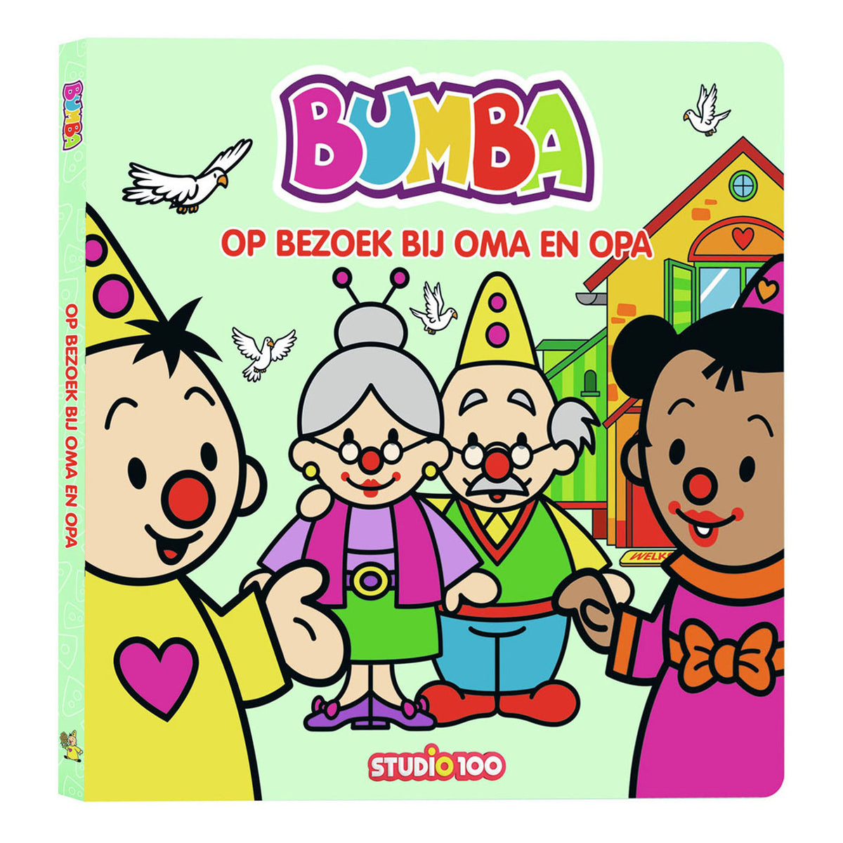Książka planszowa Bumba Studio 100 - odwiedziny u babci i dziadka