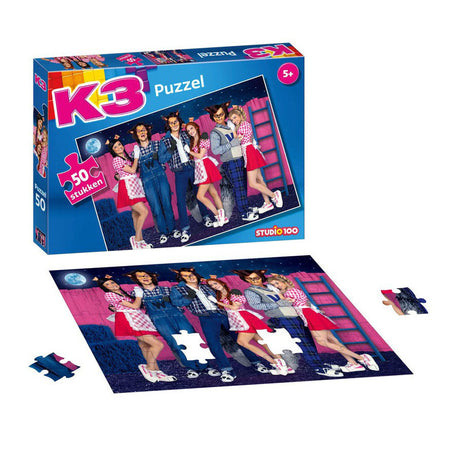 Studio 100 k3 Line Puzzle 3 Prosięta i wilki, 50..