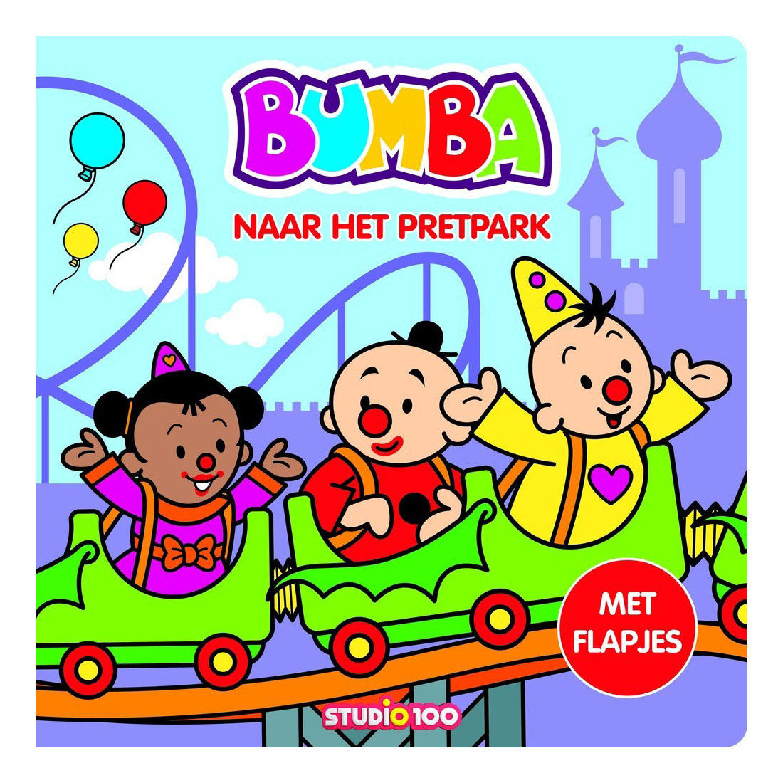 Studio 100 Bumba Book Book with Flaps Rozrywka Park
