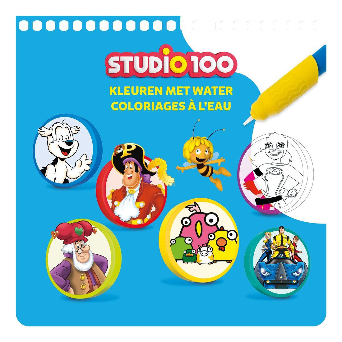 Kolorowanka Studio 100 kolorów z wodą