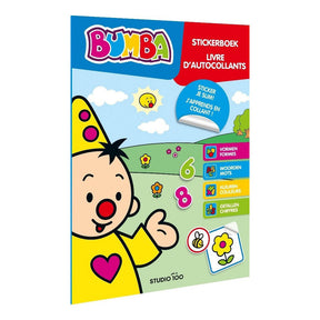 Studio 100 bumba naklejka na książkę i skórę